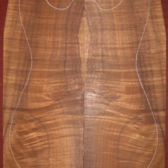 Koa Electric/Bass Top 4A $195
(2) top plates 7" x 21-1/4", .120" thick
Air dried since 2006, 13" x 18-1/2" pattern shown, strong flame, rich color.
(2) consecutive sets available - set #137-1425 Koa Electric/Bass Top 4A $195
(2) top plates 7" x 21-1/4", .120" thick
Air dried since 2006, 13" x 18-1/2" pattern shown, strong flame, rich color.
(2) consecutive sets available - set #137-1425