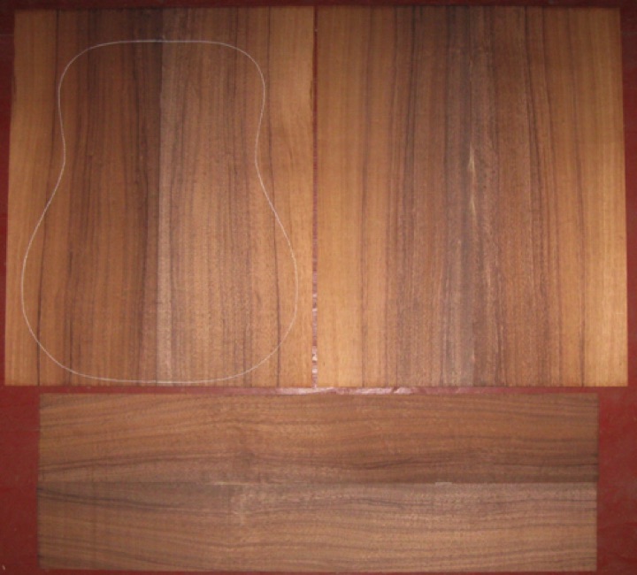 6-pc koa OM/Dreadnought AA+ $325
(4) top-back plates 9" x 22-1/2"
(2) side plates 5" x 32-1/2"
16" dred pattern shown, air-dried since 2010, rich cocoa-brown, medium flame-quilt. Beautiful.
set #196-1543 6-pc koa OM/Dreadnought AA+ $325
(4) top-back plates 9" x 22-1/2"
(2) side plates 5" x 32-1/2"
16" dred pattern shown, air-dried since 2010, rich cocoa-brown, medium flame-quilt. Beautiful.
set #196-1543