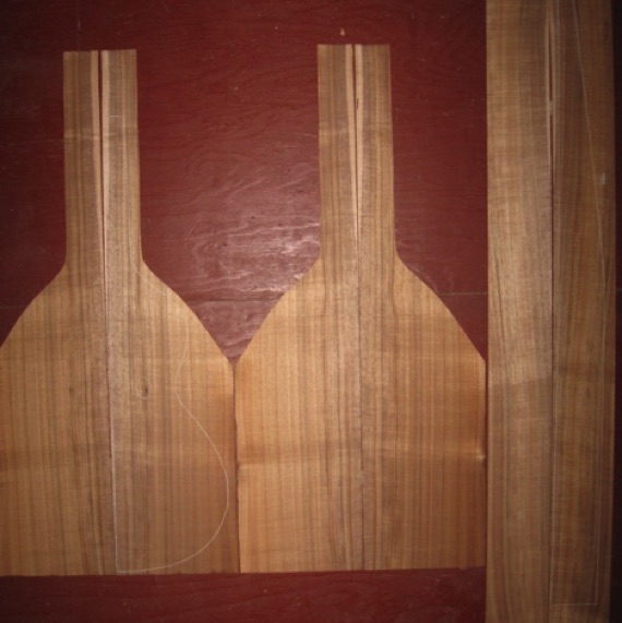 Koa Weissenborn AA+ $400
(4) top-back plates 8-1/2" x 37"
(2) side plates 4-1/2" x 46"
Air dried since 2015, good color, striping, and rays; vertical and straight grain.
set #178-1301 Koa Weissenborn AA+ $400
(4) top-back plates 8-1/2" x 37"
(2) side plates 4-1/2" x 46"
Air dried since 2015, good color, striping, and rays; vertical and straight grain.
set #178-1301