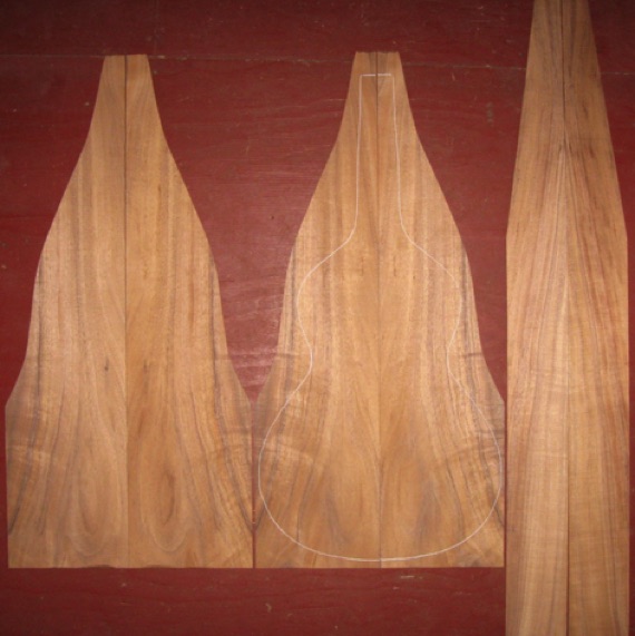 Koa Weissenborn A+ $225
(4) top-back plates 8-1/8" x 34-1/8"
(2) side plates 4" x 44-1/2"
Air dried since 2019, off quarter w/good color and density, light flame.
set #206-2200