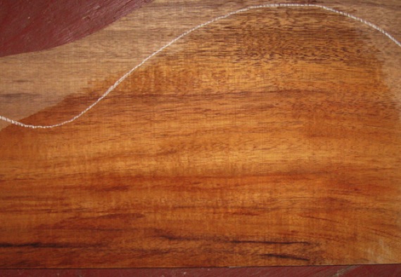 closeup, wetted
set #206-2537
Tiny pin knot on inside face of one side; it is not visible on show face. closeup, wetted
set #206-2537
Tiny pin knot on inside face of one side; it is not visible on show face.