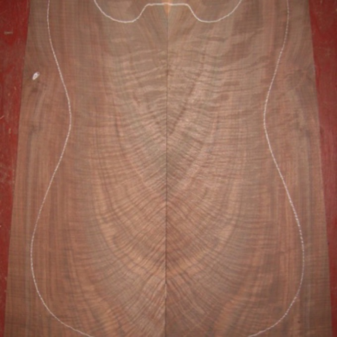 Walnut Electric/Bass Top 4A $85
(2) top plates 7-3/4" x 21" (tapers to 6-1/2" width)
Air dried since 2002, 150" (3.8mm) thick, intense premium fiddleback curl.
(2) consecutive sets available - set #100-1170 Walnut Electric/Bass Top 4A $85
(2) top plates 7-3/4" x 21" (tapers to 6-1/2" width)
Air dried since 2002, 150" (3.8mm) thick, intense premium fiddleback curl.
(2) consecutive sets available - set #100-1170