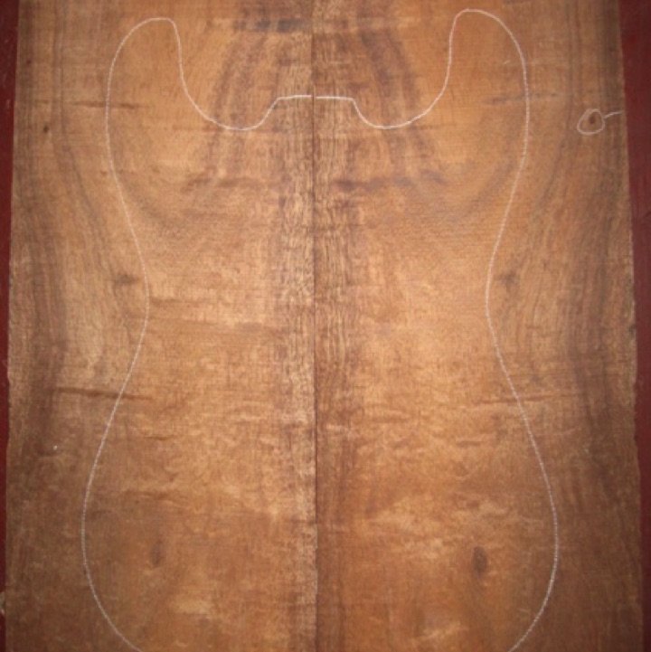 Koa Electric Top AAA $115
(2) top plates 8" x 20"
13" x 18-1/2" electric pattern shown. Dried since 2006. Gorgeous color and pomelle/quilt figure.
set #138-1136 Koa Electric Top AAA $115
(2) top plates 8" x 20"
13" x 18-1/2" electric pattern shown. Dried since 2006. Gorgeous color and pomelle/quilt figure.
set #138-1136