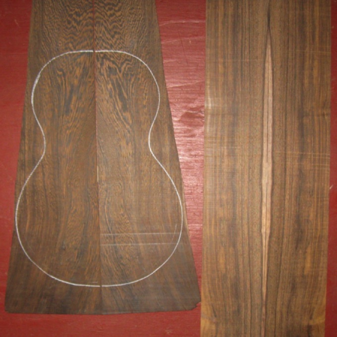 Pheasantwood Concert Ukulele AAA $85
(2) back plates 4-3/4" x 15" (tapers to 3" wdith)
(2) side plates 3" x 17-1/4"
Air dried 25+ years, tight old-growth with figured backs and straight grain sides.
set #154-1794 Pheasantwood Concert Ukulele AAA $85
(2) back plates 4-3/4" x 15" (tapers to 3" wdith)
(2) side plates 3" x 17-1/4"
Air dried 25+ years, tight old-growth with figured backs and straight grain sides.
set #154-1794